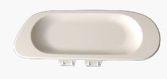 DAF (VER 2/3)XF95-105 BUMPER OVAL BLANK-OFF R/S