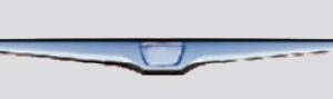 M.A.N TGS (VER2) GRILLE UPPER CHROME TRIM