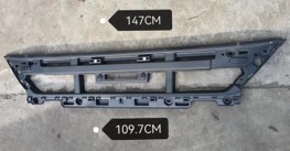 NISSAN CRONER BUMPER UPPER GRILLE