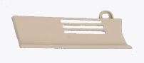 SCANIA SERIES 7 (R CAB) VENT GRILLE UPPER TRIM R/S